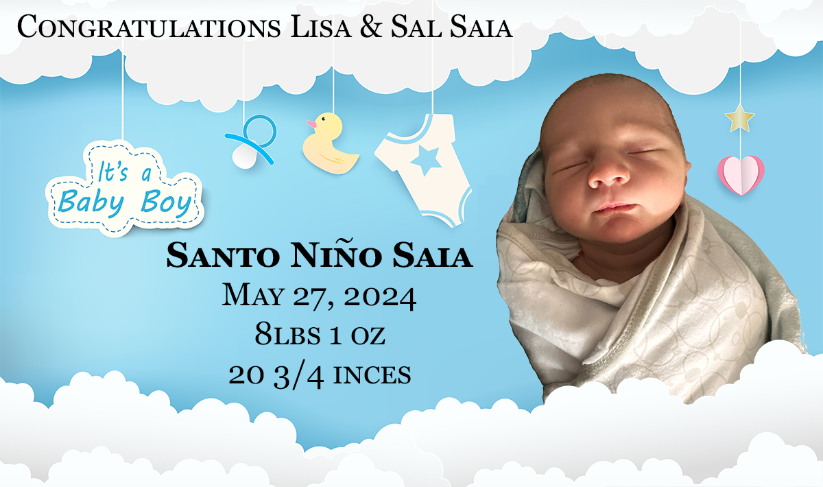 Baby Boy Announcement